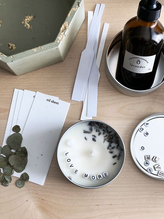 Intentions + Candle Making Class 1.10.26