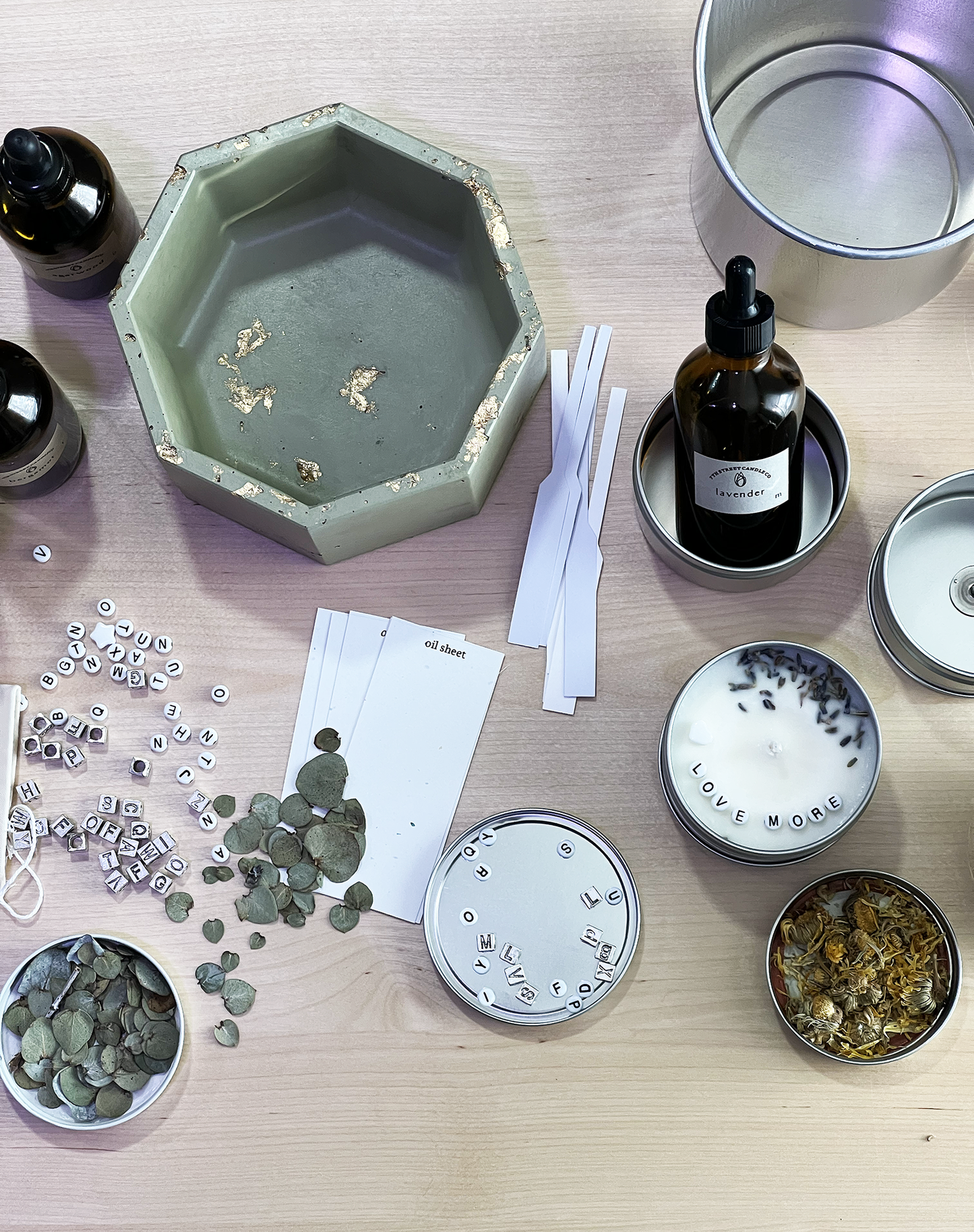 Intentions + Candle Making Class 1.10.26