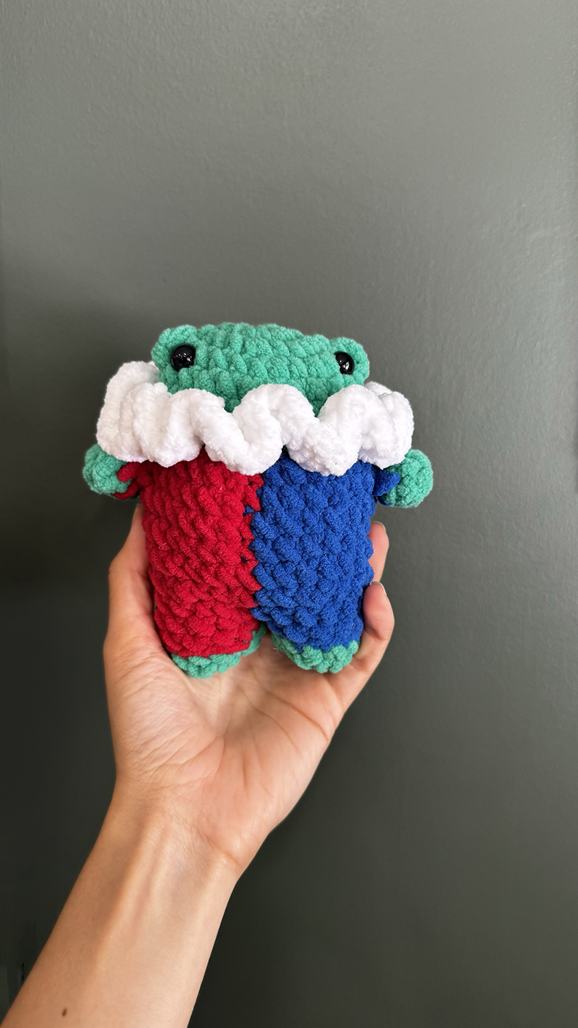 Off the Hook Goods Jester Frog