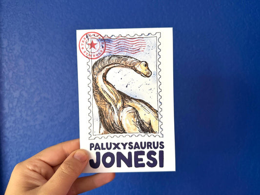 Where’d The Wild Things Go Paluxysaurus Jonesi Postcard