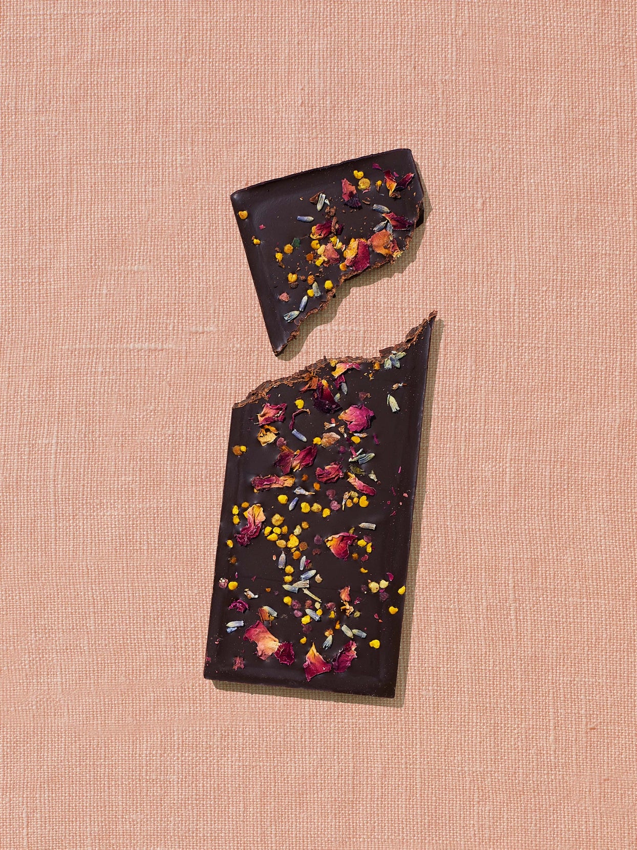 Spring & Mulberry Lavender Rose Date-Sweetened Dark Chocolate