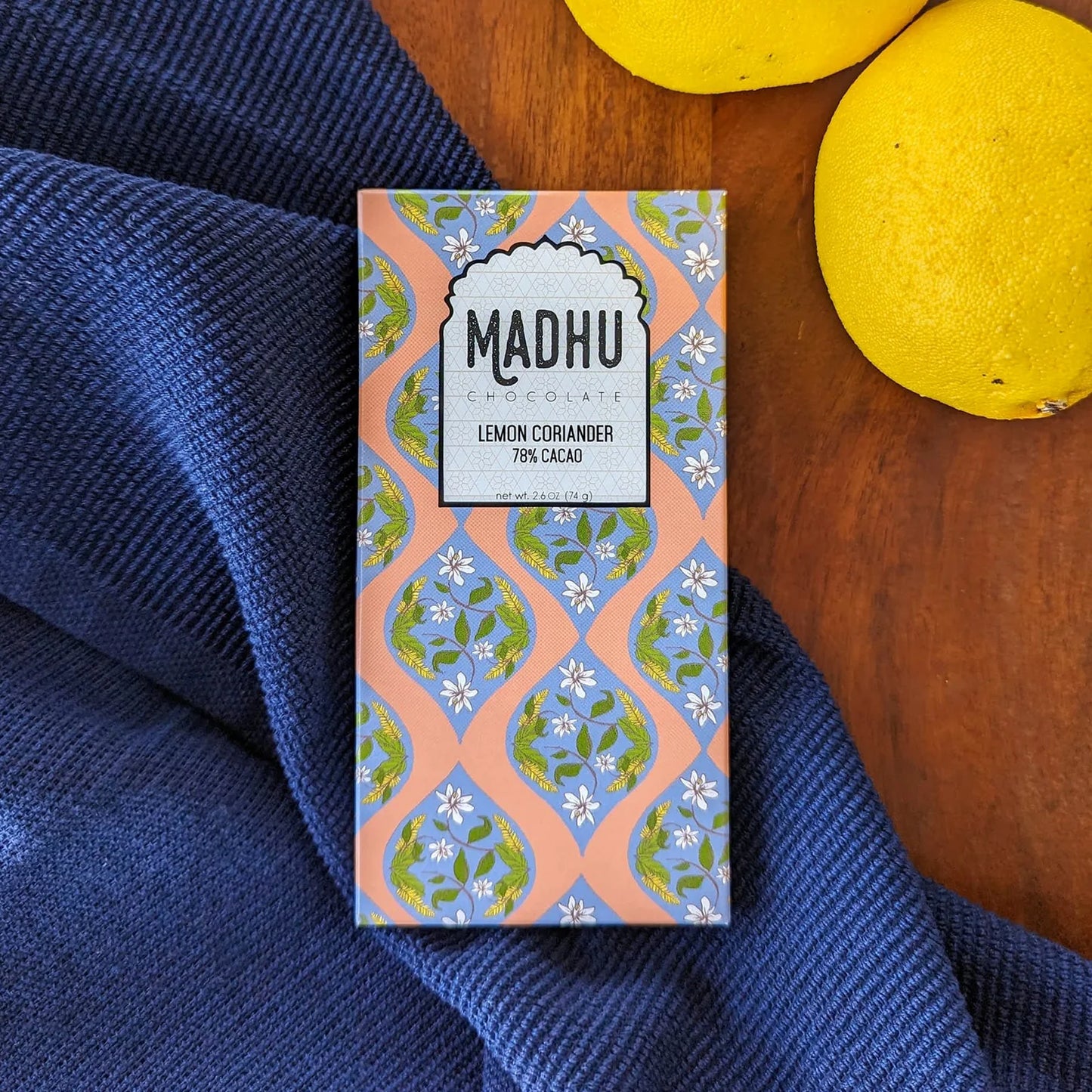 Madhu Chocolate Lemon Coriander Chocolate