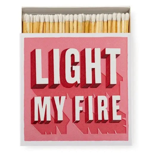 Archivist Gallery Square Matchbox : Light My Fire