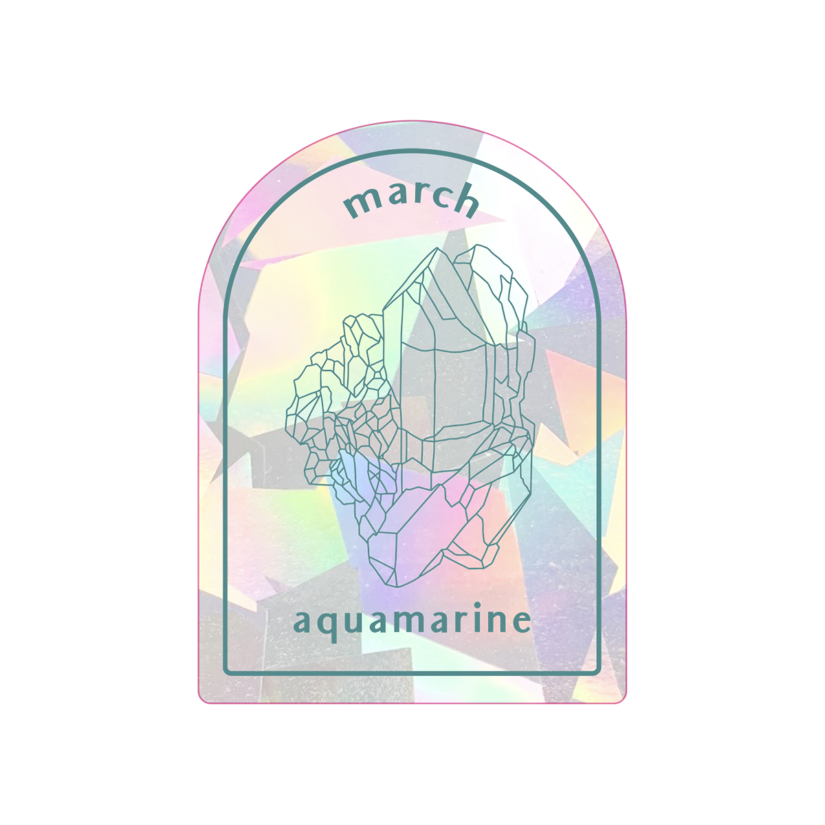 Little Green Press March Suncatcher