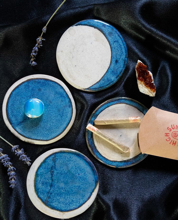 Brave Ceramics Moon Phase Coasters