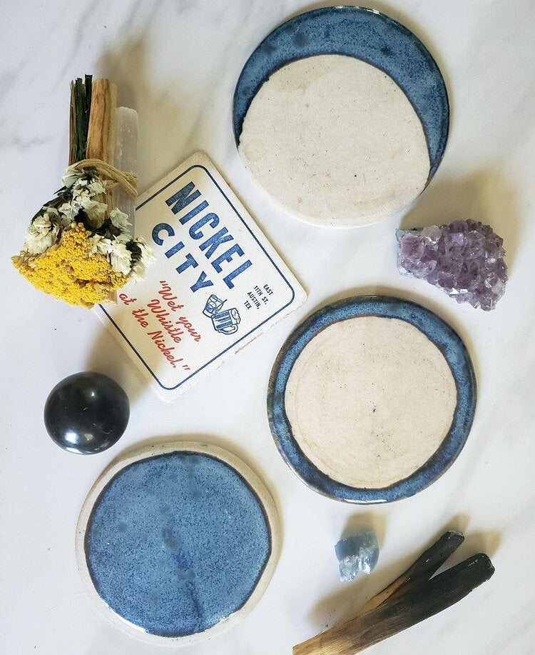 Brave Ceramics Moon Phase Coasters
