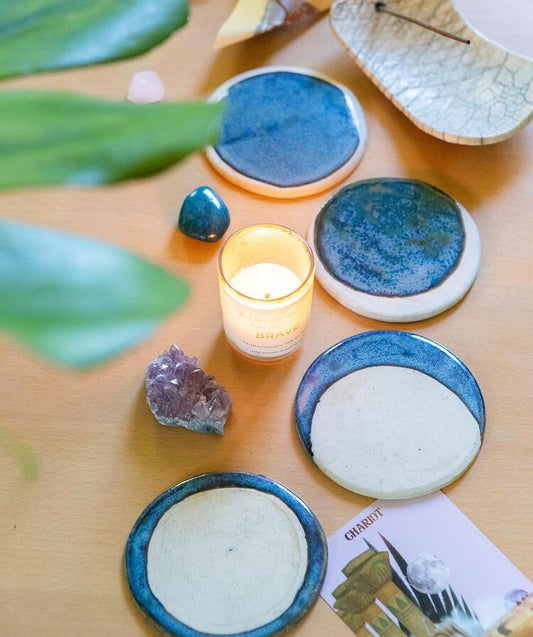 Brave Ceramics Moon Phase Coasters