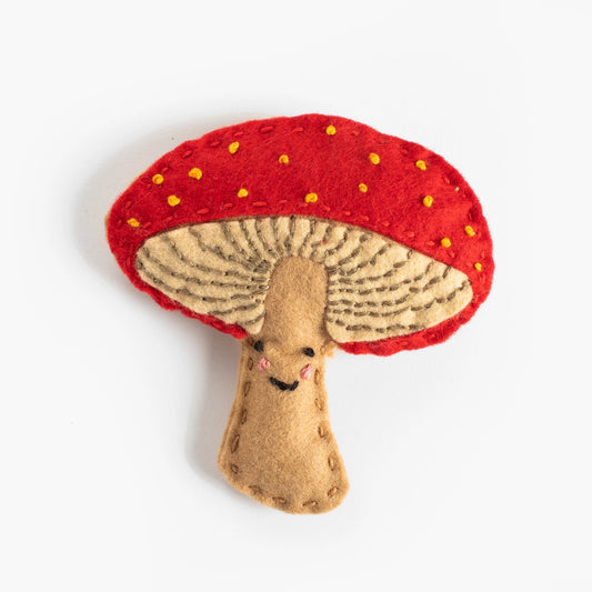 Heron Hill Stitch Co Marta the Marvelous Mushroom - DIY Craft Kit