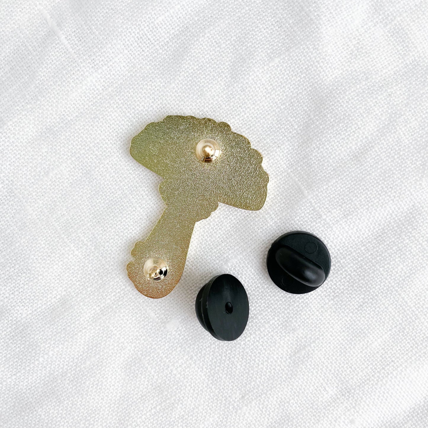 Chloe Gray Fly Agaric Mushroom Pin