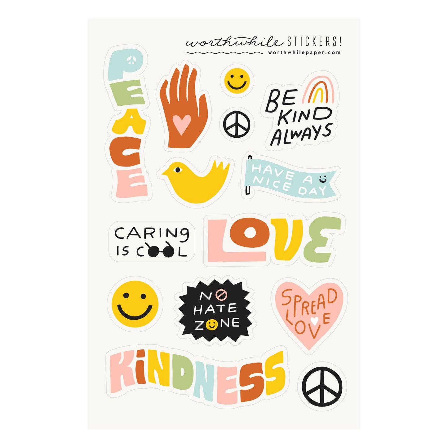 Worthwhile Paper Sticker Sheets