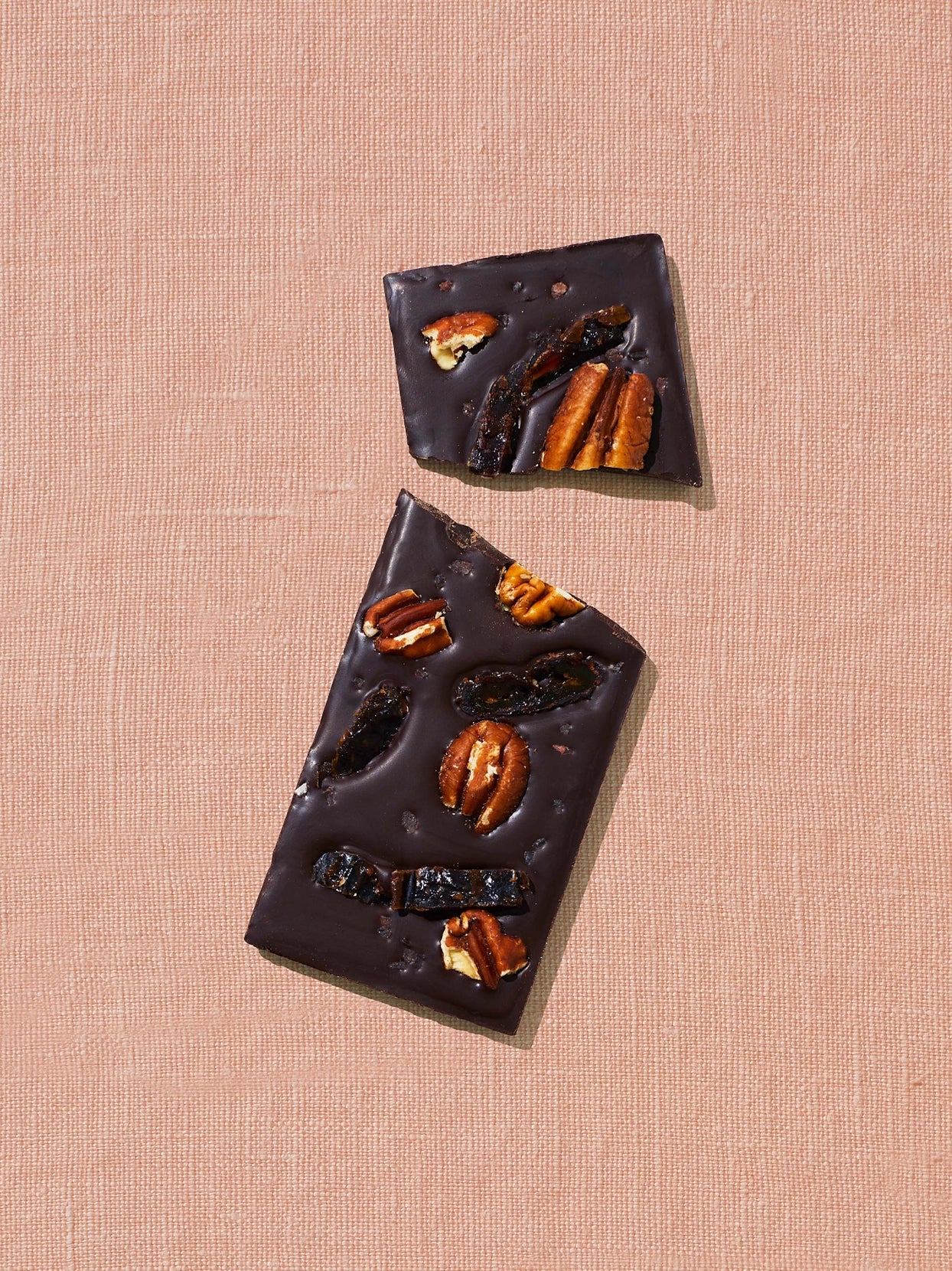 Spring & Mulberry Pecan Date-Sweetened Dark Chocolate