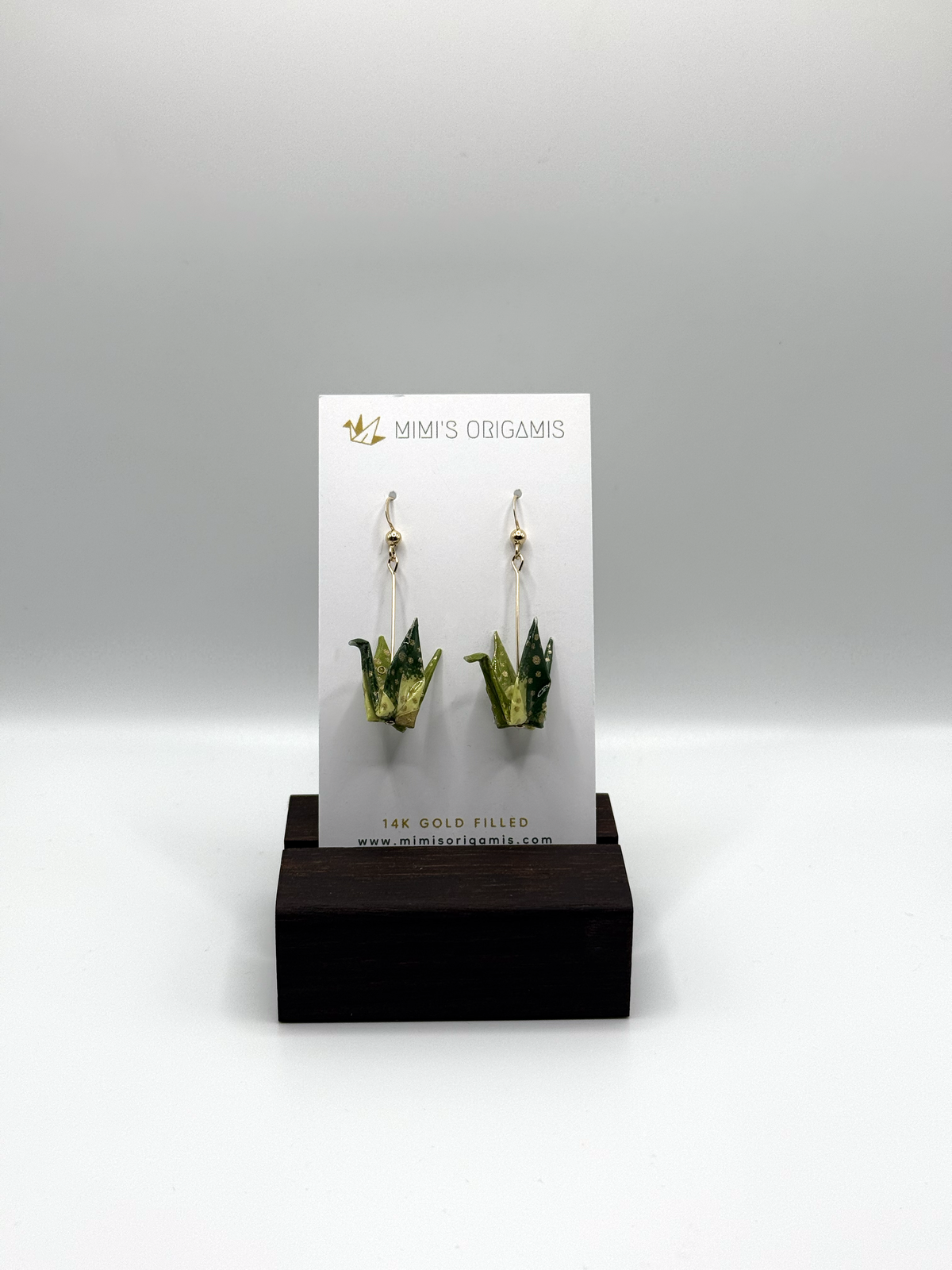 Mimi's Origamis Small Crane Earrings