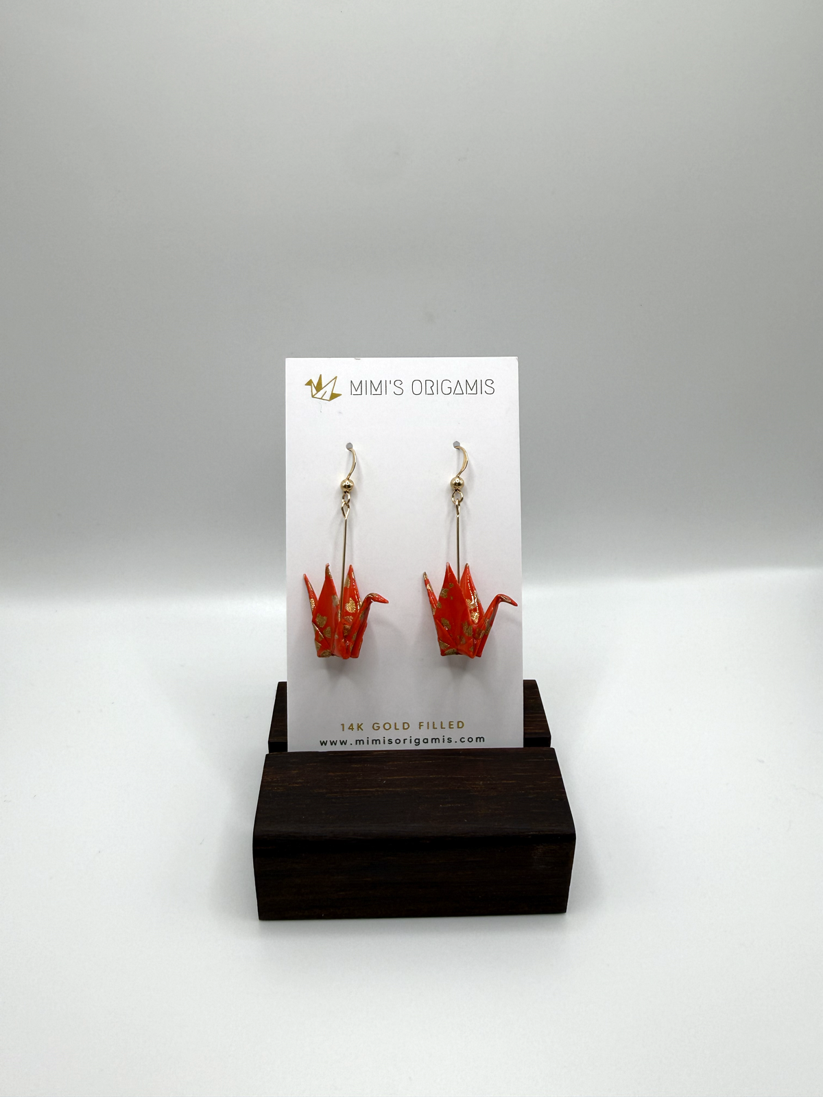Mimi's Origamis Small Crane Earrings