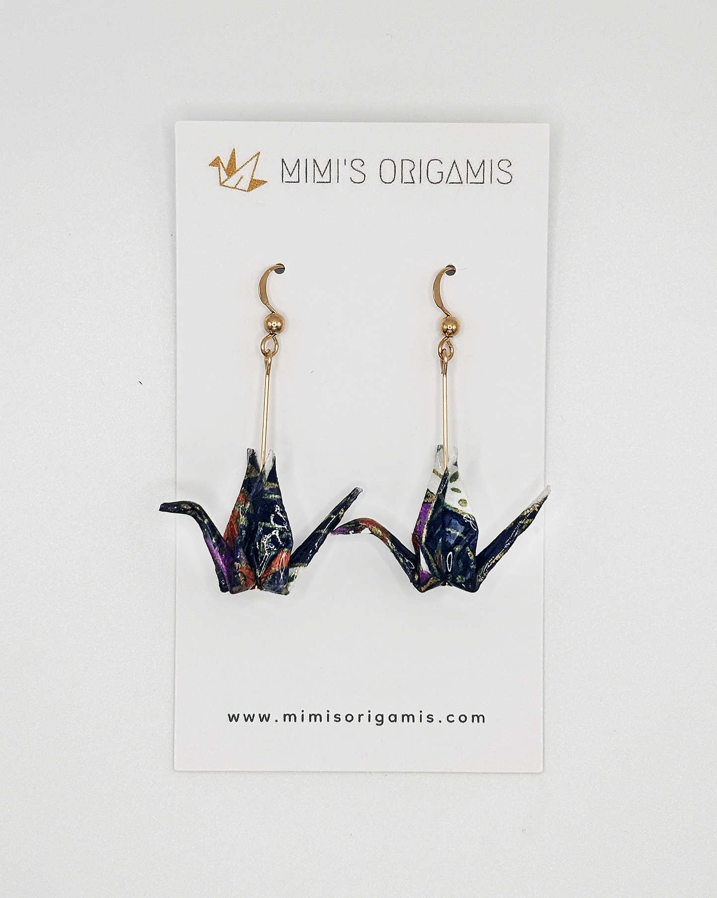 Mimi's Origamis Small Crane Earrings