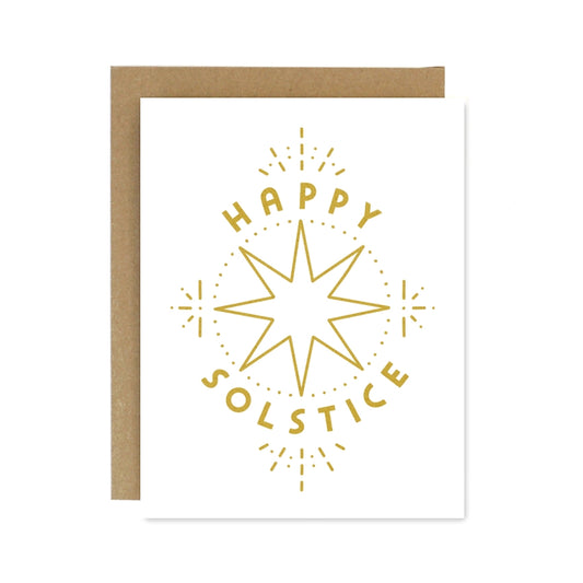 Worthwhile Paper Happy Solstice Wheel Card