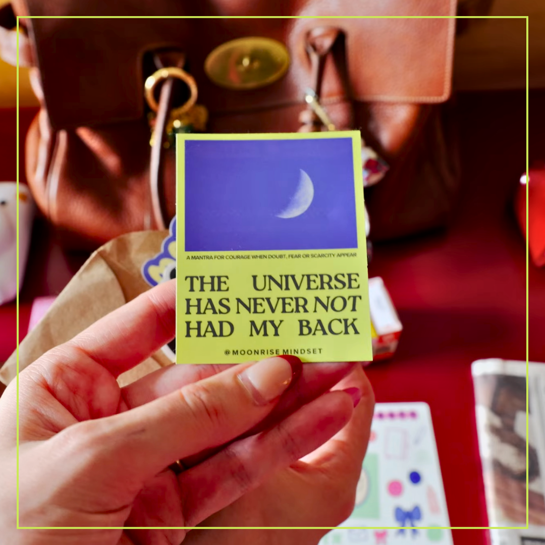 Moonrise Mindset Universe Sticker