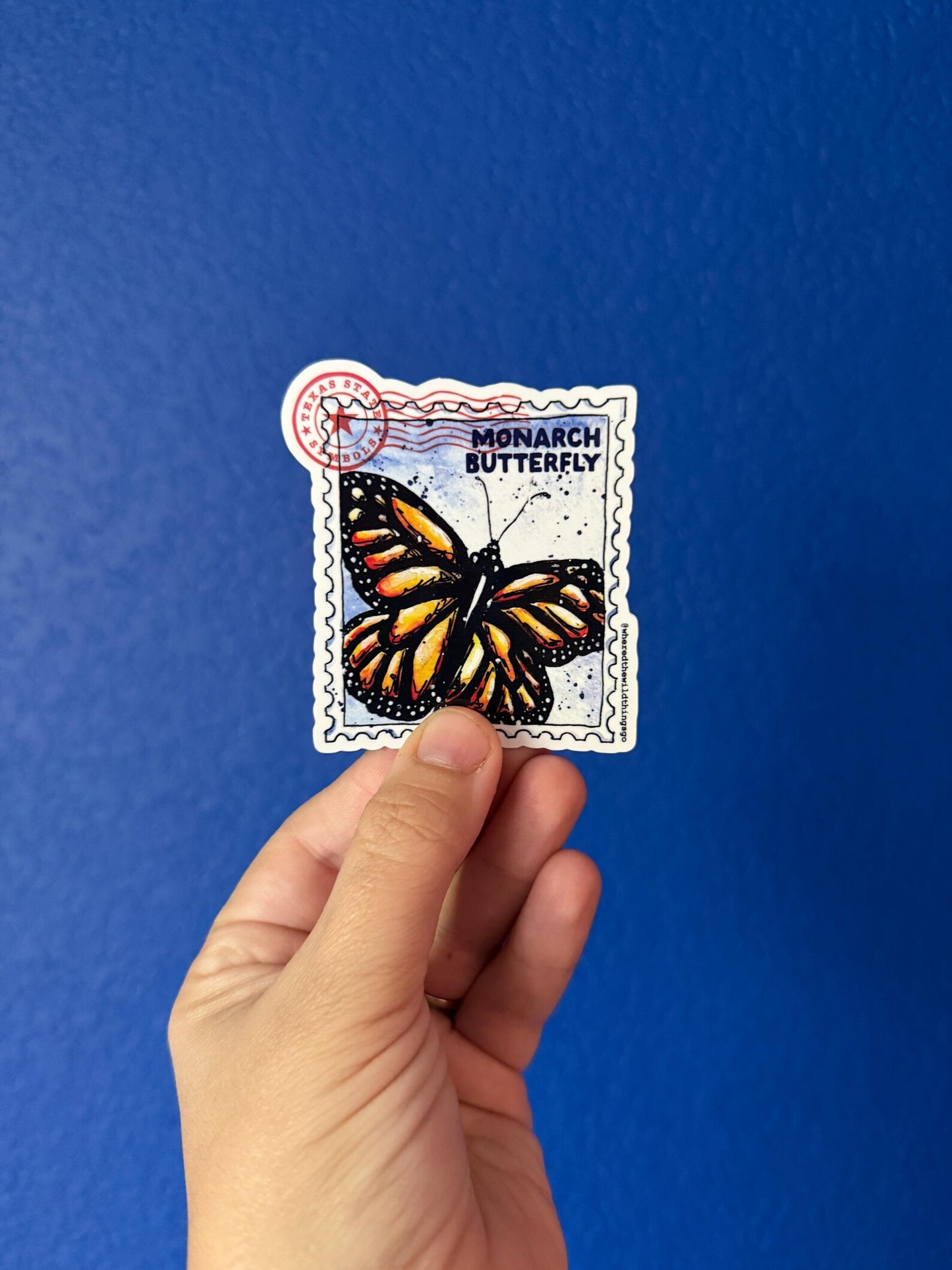Where’d The Wild Things Go Monarch Butterfly Sticker