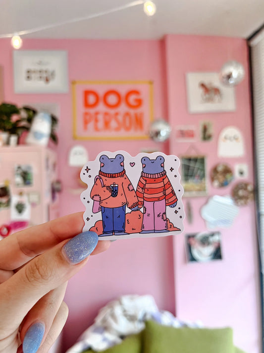 Jollie Ollie Froggy Friends Sticker