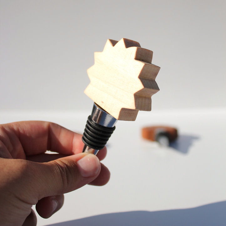 Honey Wood ATX Sun Wine Stoppers