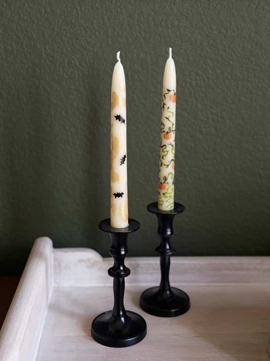 Spooky Taper Candle Painting Workshop 10.17.26 3pm-5pm