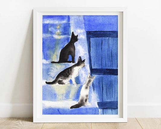 Zoee Xiao Curious Buddies Print