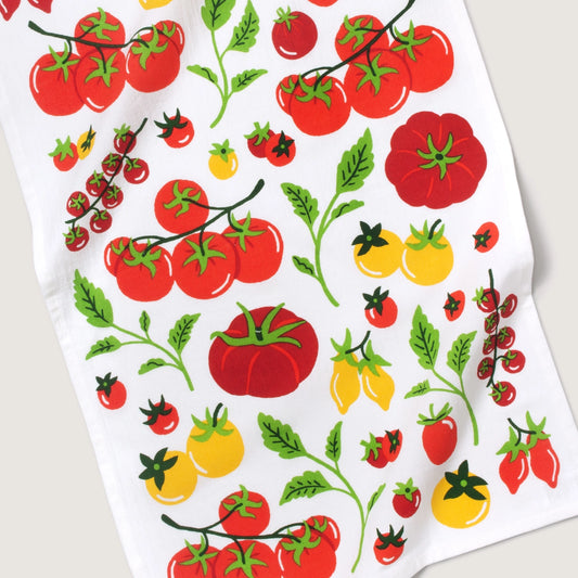 Seltzer Goods Tomatoes Tea Towel
