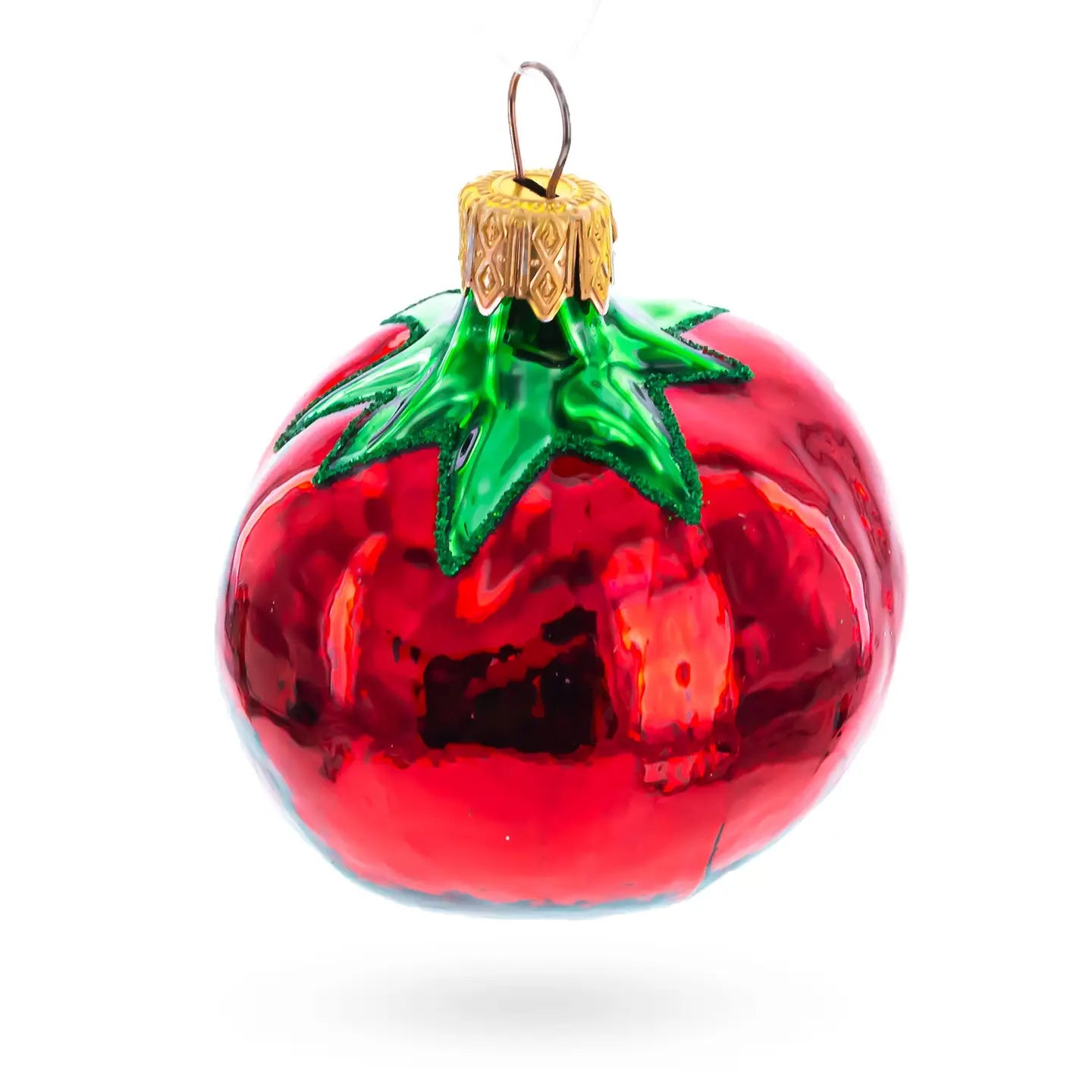 Tomato Glass Ornament