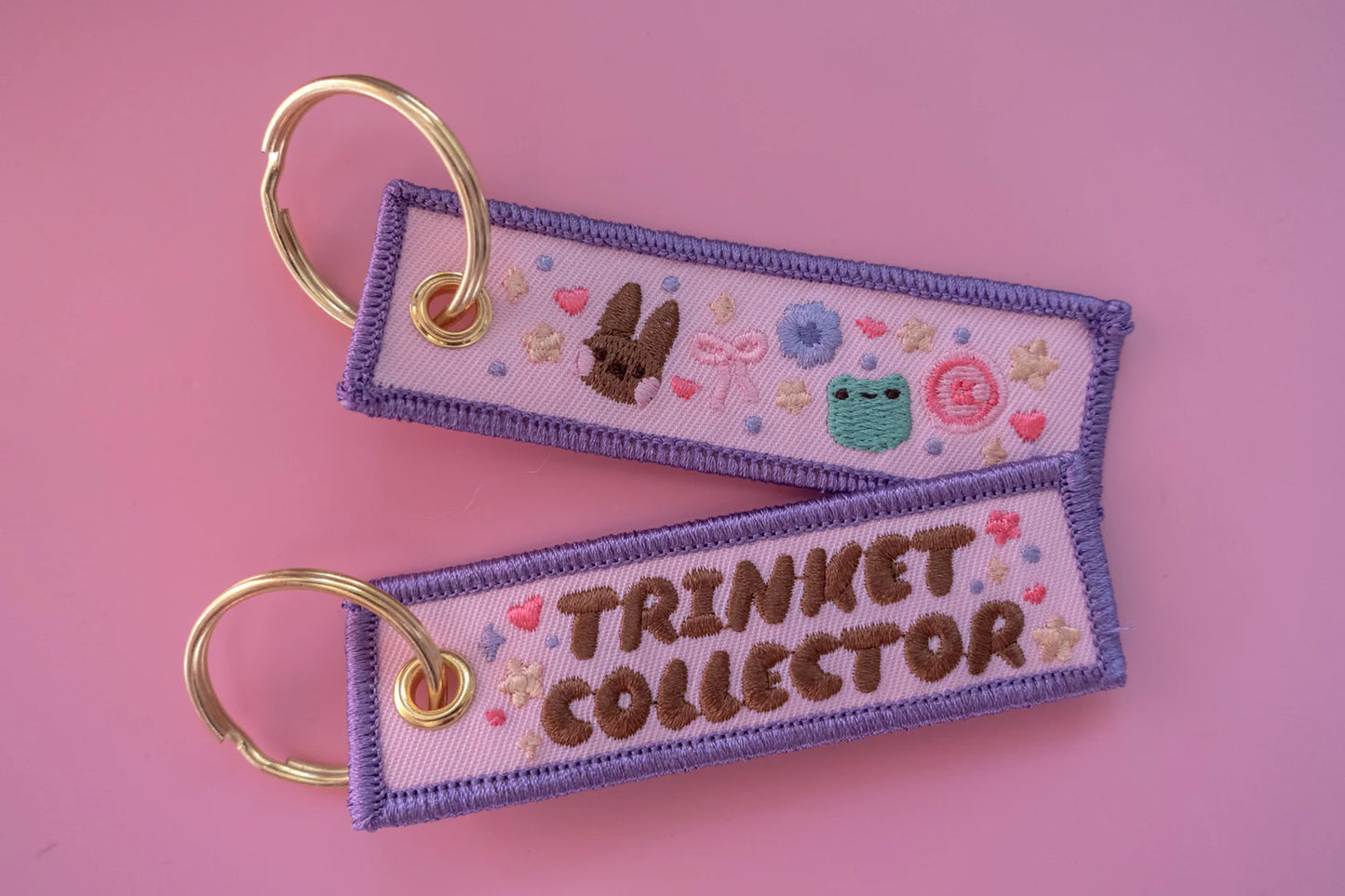 Jollie Ollie Trinket Collector Patch Keychain