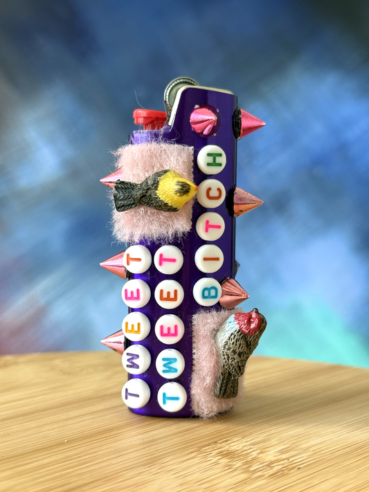 Julie Coolie Tweet Tweet Lighter Case