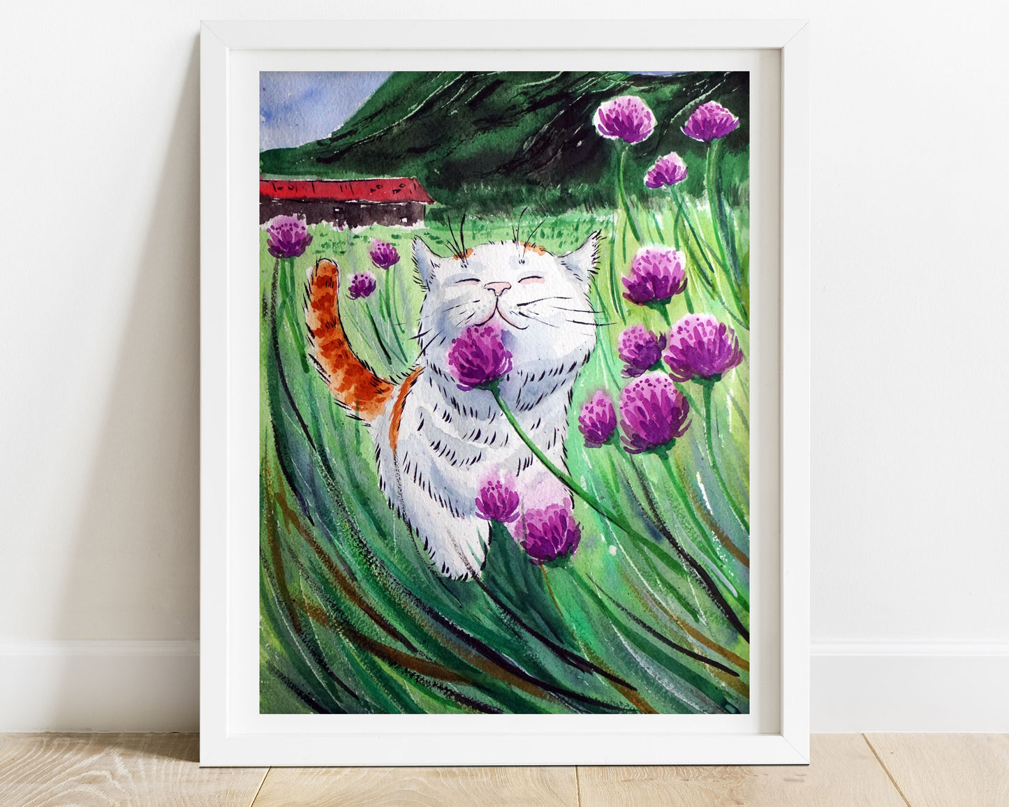 Zoee Xiao Gentle Breeze Print