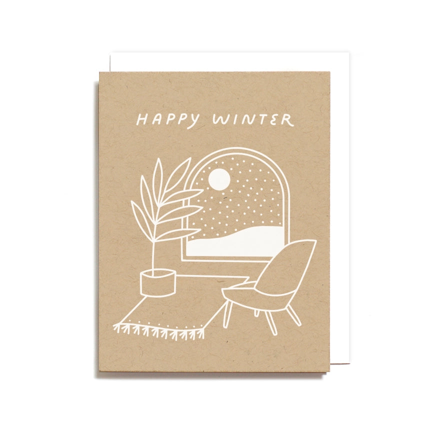 Worthwhile Paper Happy Winter Card