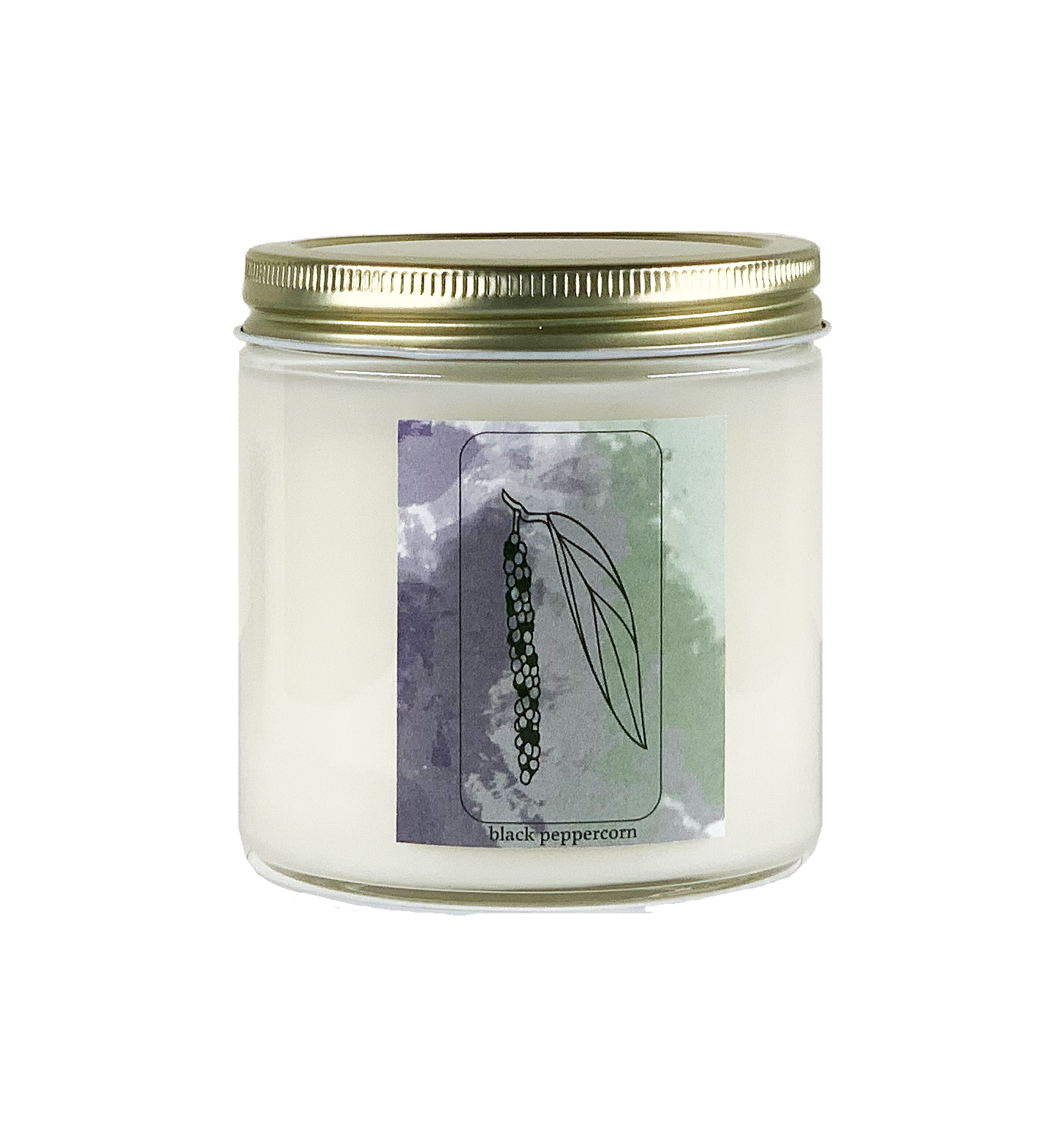 Black Peppercorn Candle hand-poured in Austin Texas