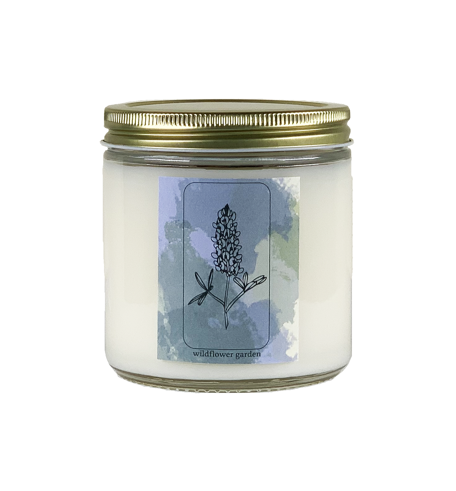 Wildflower Candle hand-poured in Austin TX